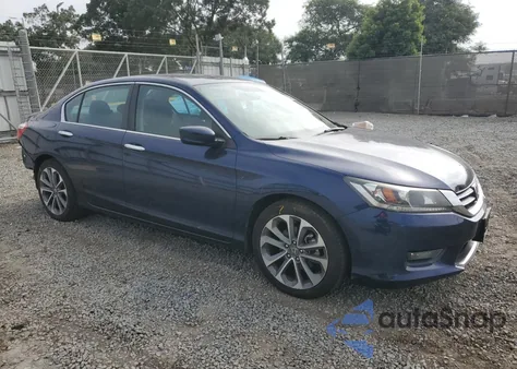 2015 Honda Accord Sport из США, поврежденный, VIN 1HGCR2F5XFA124959